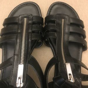 Black sandals